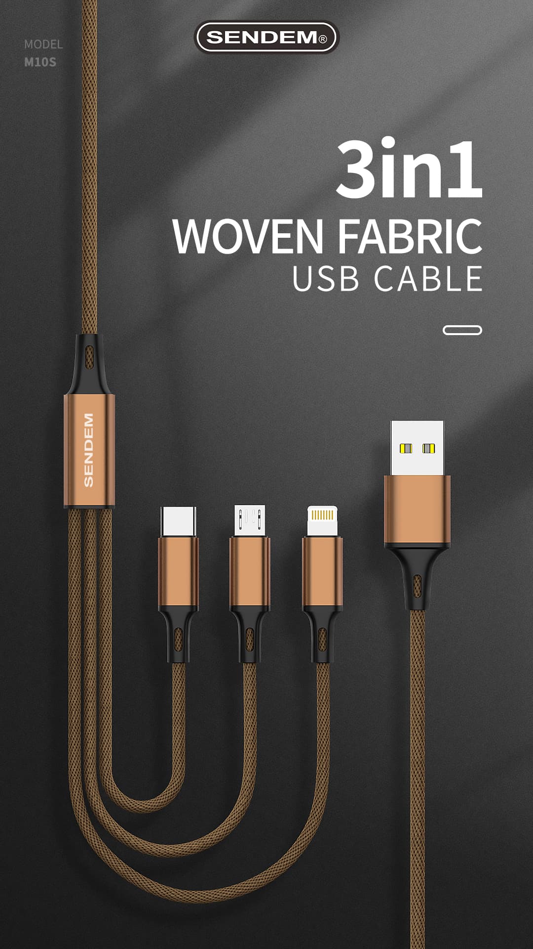 M10S--3in1-100W 3in1 stoffflettet 6A usb-kabel (1)