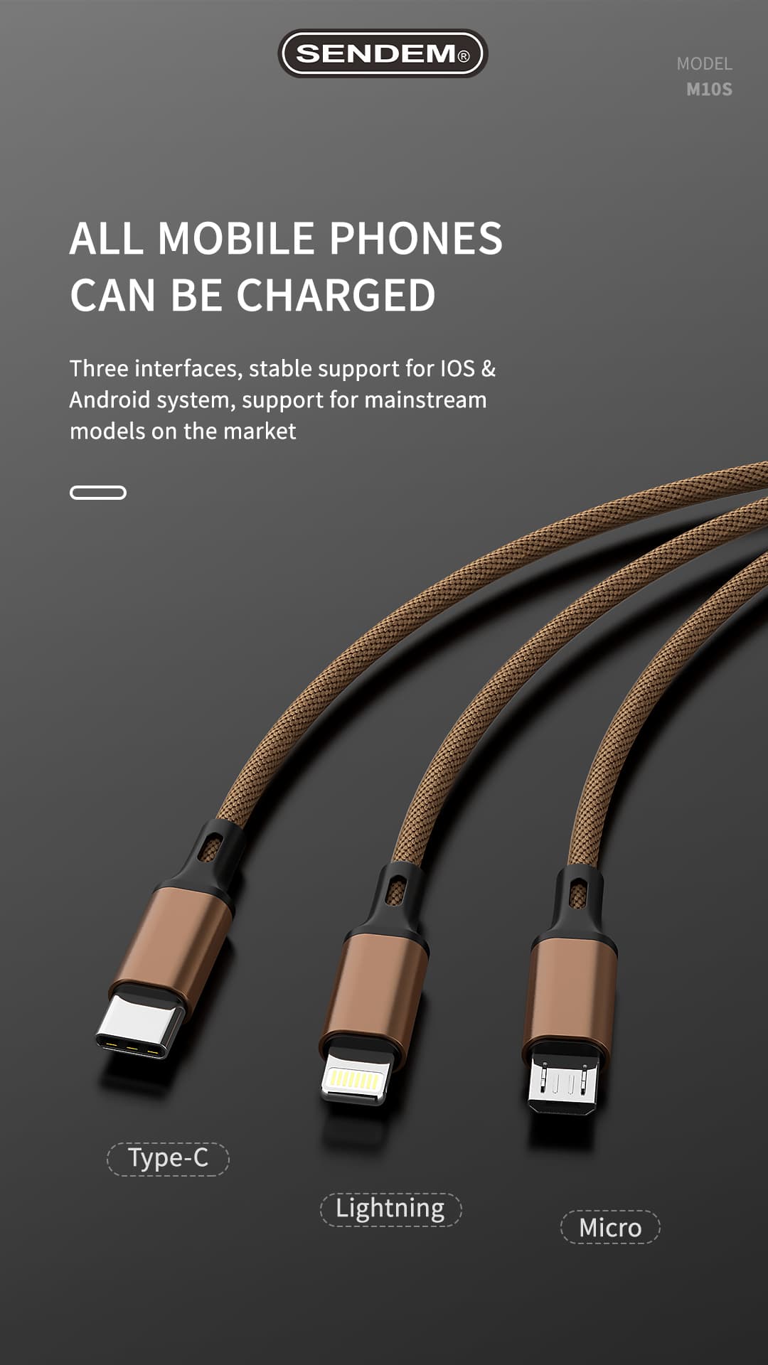 M10S--3in1-100W 3in1 fabric braided 6A usb cable  (7)