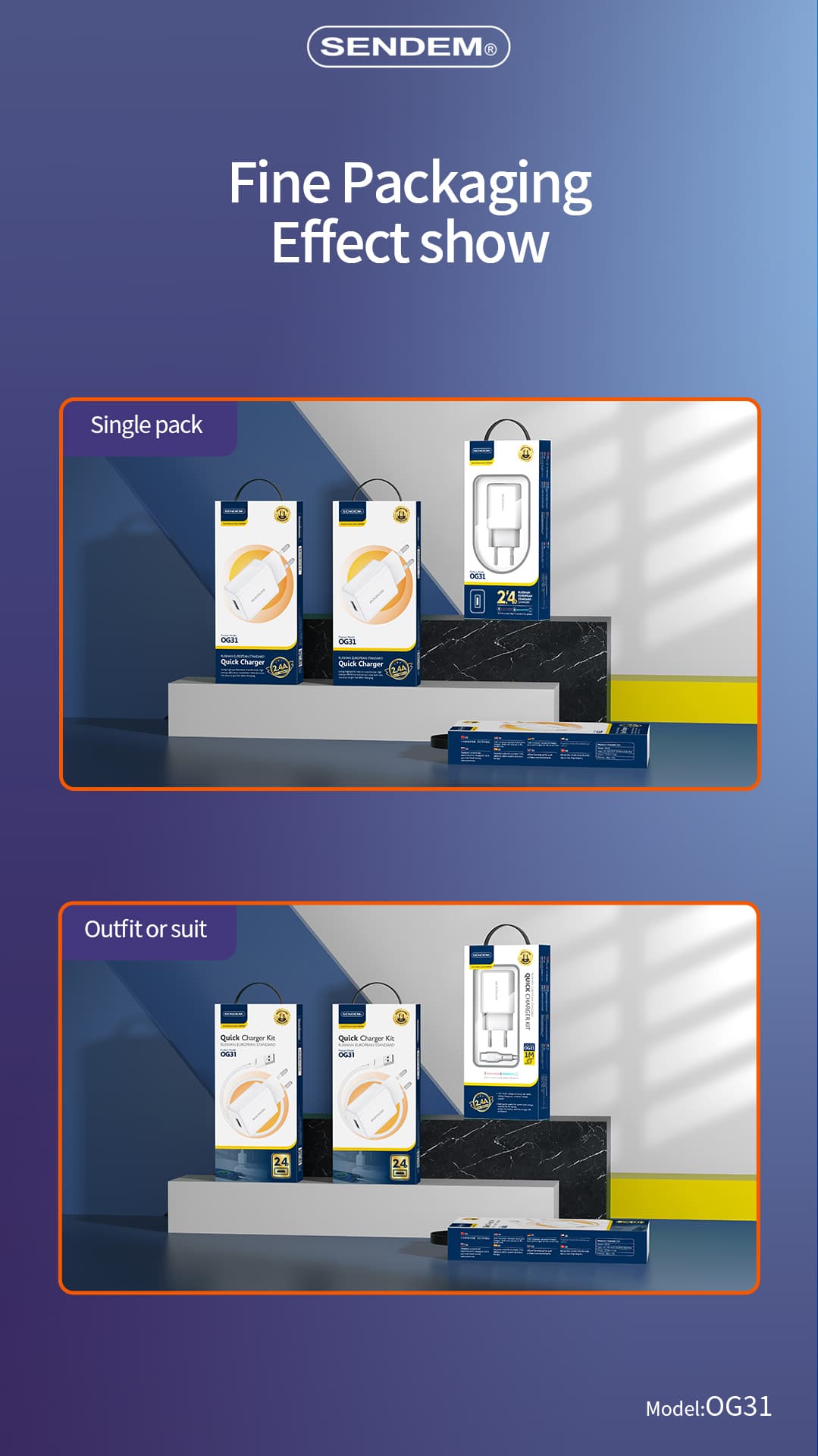 OG31-Ruishan series EU plug 2.4A USB wall charger  (9)